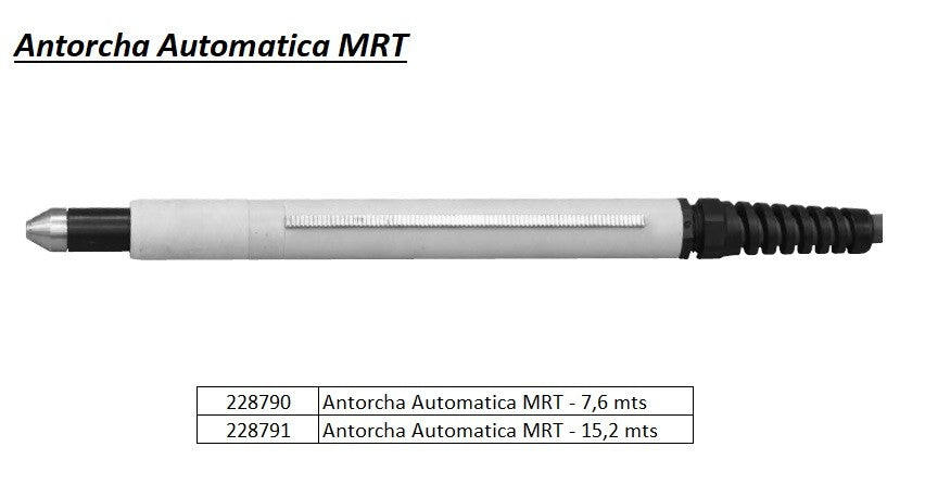 Antorcha automatica MRT para retrofit con cable de 15,2mts