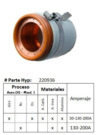 220936 - Capuchon de proteccion antorcha automatica