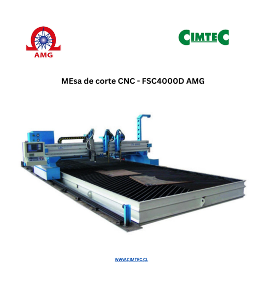 Mesa de corte CNC FSC4000D - AMG