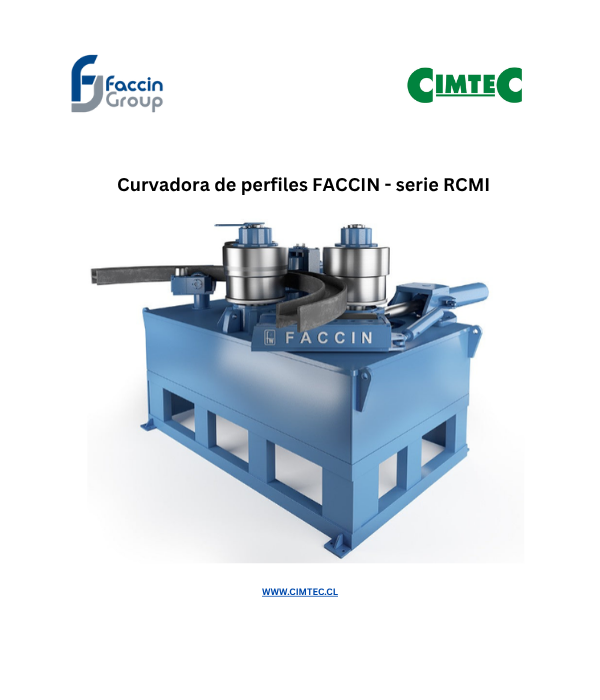 Curvadora de perfiles FACCIN - serie RCMI