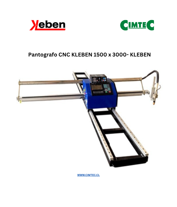 Pantografo CNC KLEBEN 1500 x 3000- KLEBEN