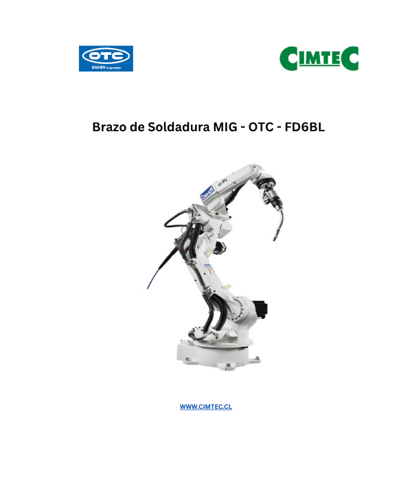 Robot soldador FDB6L - OTC DAIHEN