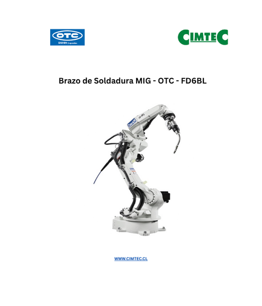 Robot soldador FDB6L - OTC DAIHEN