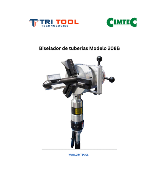 Biselador de tuberias TRITOOLS modelo 208B