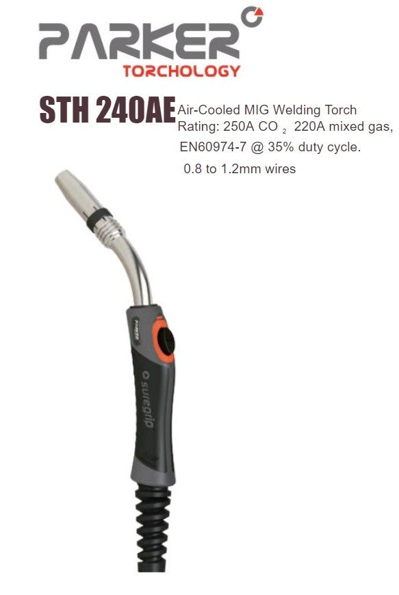Antorcha MIG Parker Suregrip ST STH 240AE