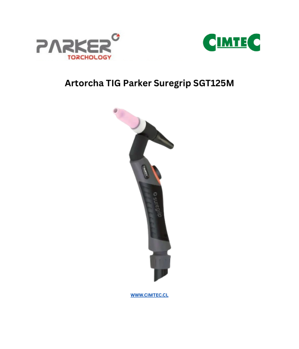 Artorcha TIG Parker Suregrip SGT125M