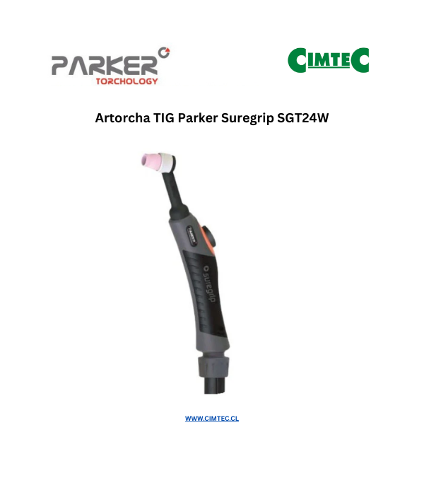 Artorcha TIG Parker Suregrip SGT24W