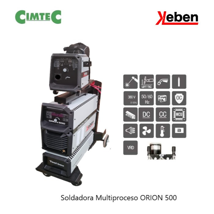 Soldadora Multiproceso Orion 500