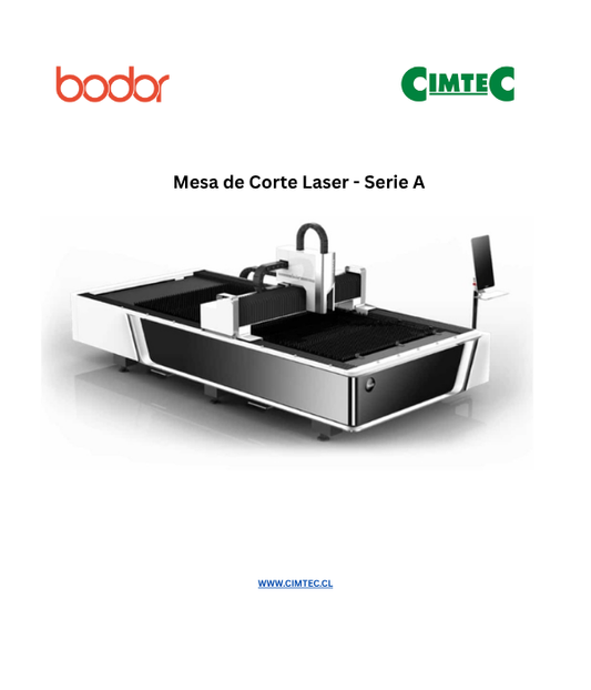 Mesas de corte por Laser, Marca Bodor, Serie A