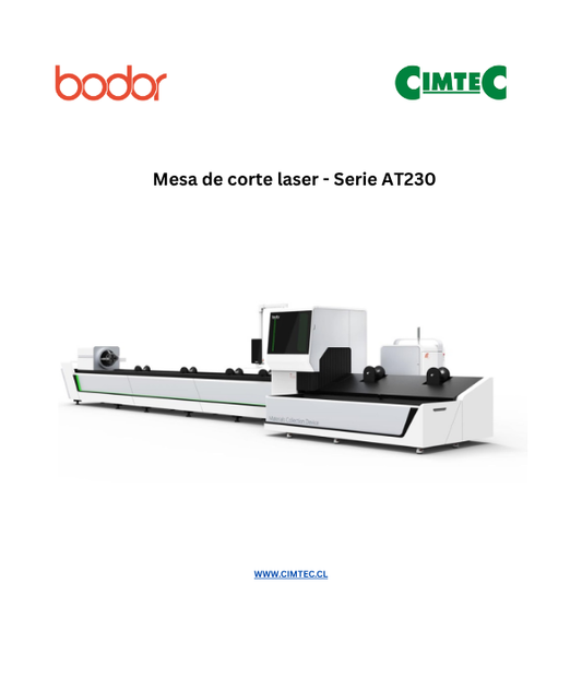 Mesa de corte por Laser, marca BODOR, serie T