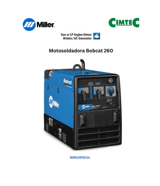 Motosoldadora Bobcat 260