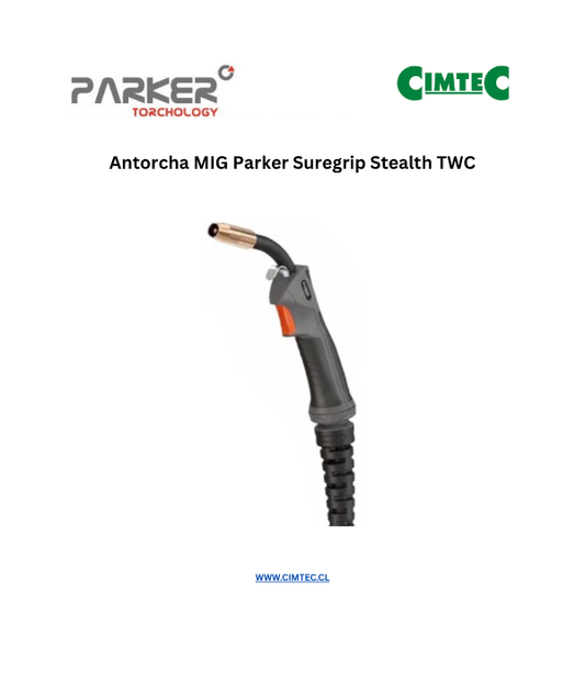 Antorcha MIG Parker Suregrip Stealth TWC