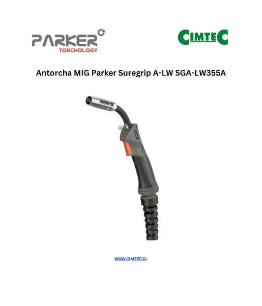 Antorcha MIG Parker Suregrip A-LW SGA-LW355A