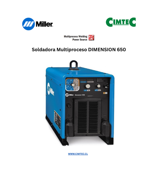 Soldadora Multiproceso DIMENSION 650