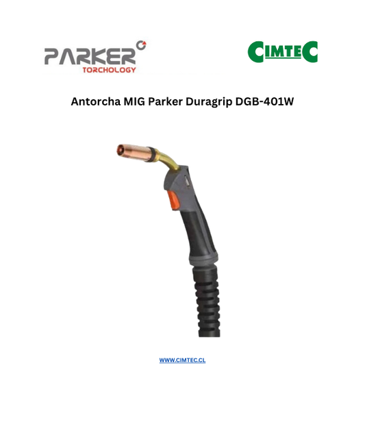 Antorcha MIG Parker Duragrip DGB-401W