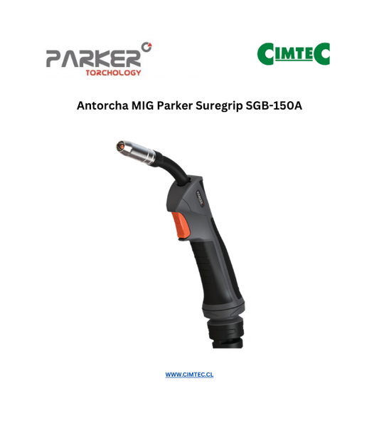 Antorcha MIG Parker Suregrip SGB-150A