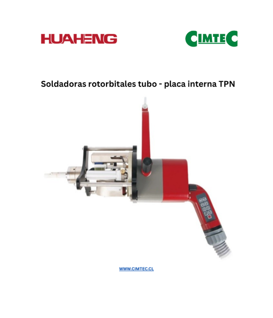 Soldadoras rotorbitales tubo - placa interna TPN