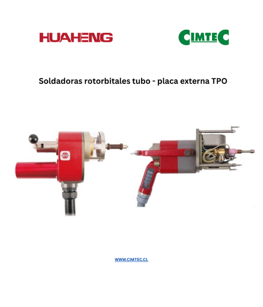 Soldadoras rotorbitales tubo - placa externa TPO