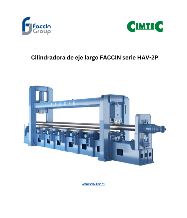 Cilindradora de eje largo FACCIN serie HAV-2P