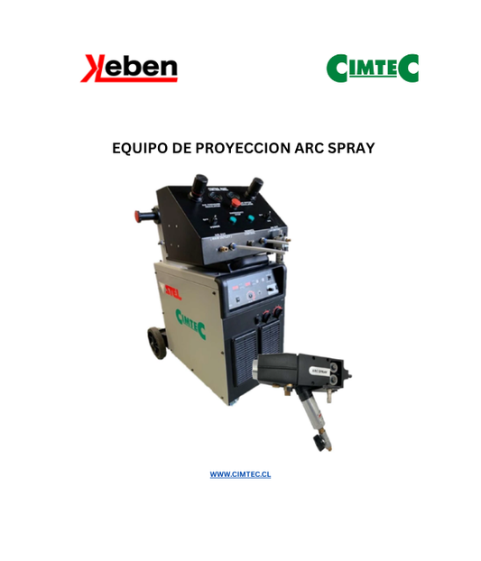 Equipo de Metalizado EQUIPO DE PROYECCION ARC SPRAY