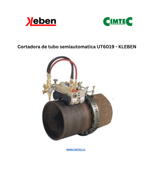 Cortadora de tubo semiautomatica UT6019 - KLEBEN