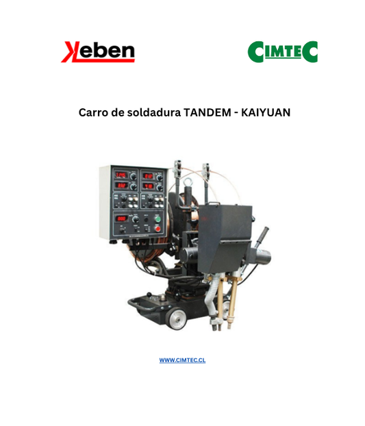 Carro de soldadura TANDEM - KAIYUAN