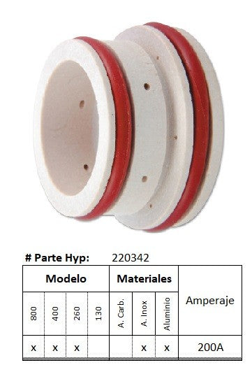 220342 - Anillo de Distribucion HPR - Acero al INOX/Aluminio