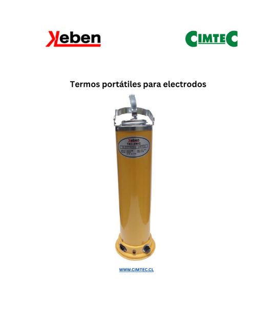 Termos portátiles para electrodos