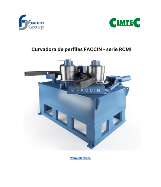Curvadora de perfiles FACCIN - serie RCMI