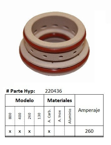 220436 - Anillo de Distribucion HPR - Acero al Carbono