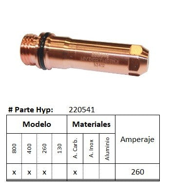 220541 - Electrodo HPR - Acero al Carbono