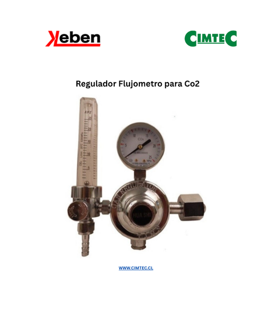 Reguladores FLUJOMETRO PARA CO2