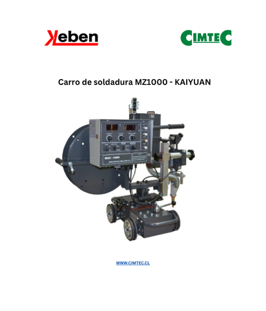 Carro de soldadura MZ1000 - KAIYUAN