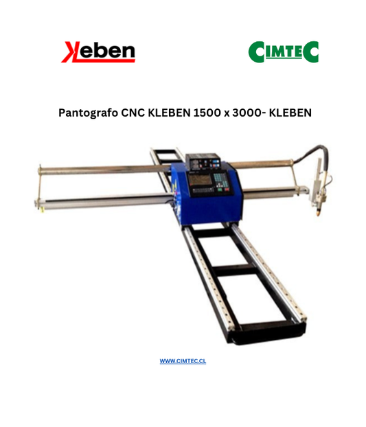 Pantografo CNC KLEBEN 1500 x 3000- KLEBEN