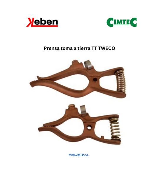 Prensa toma a tierra TT TWECO