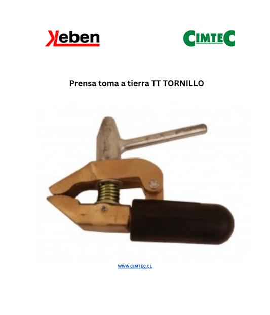 Prensa toma a tierra TT TORNILLO