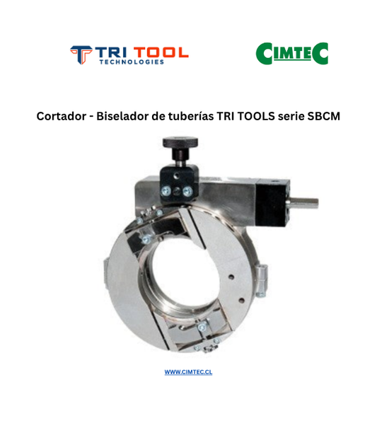 Cortador - Biselador de tuberias TRI TOOLS serie SBCM