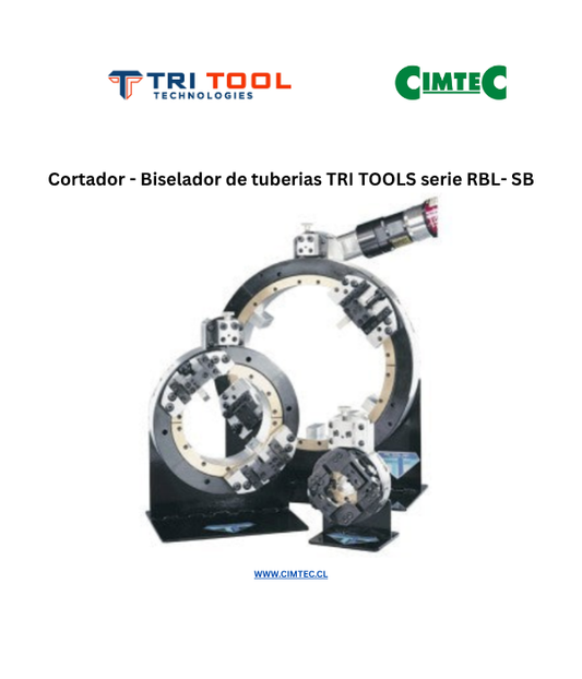 Cortador - Biselador de tuberias TRI TOOLS serie RBL- SB
