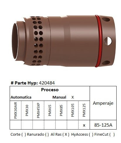 420484 - Anillo distribuidor para corte al ras