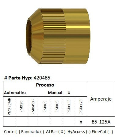 420485 - Anillo de retencion para corte al ras