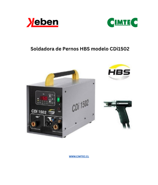 Soldadora de Pernos HBS modelo CDi1502
