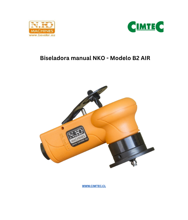 Biseladora manual NKO - Modelo B2 AIR