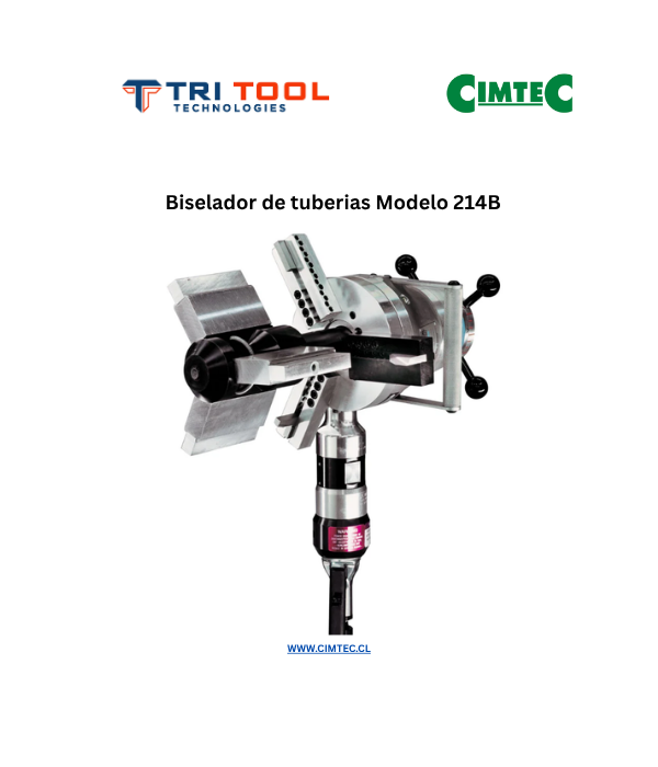 Biselador de tuberias TRITOOLS modelo 214B