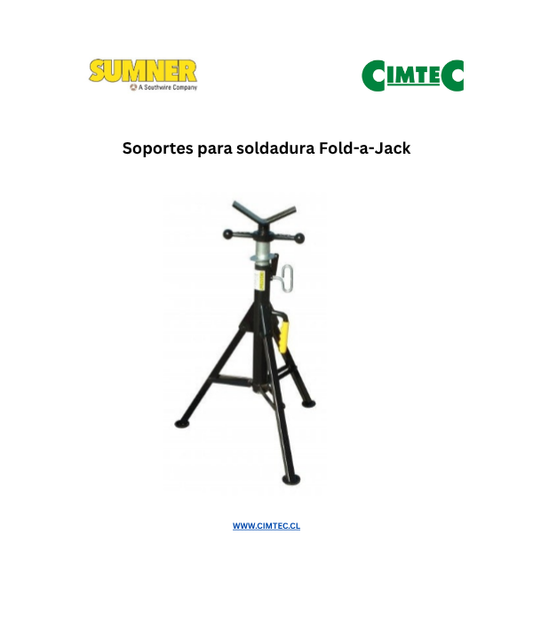 Soportes para soldadura Fold-a-Jack