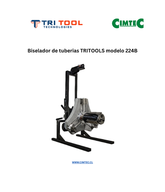 Biselador de tuberias TRITOOLS modelo 224B