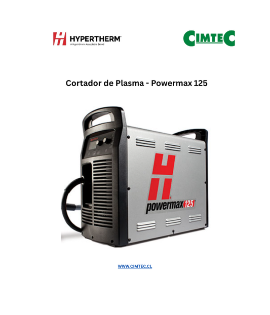 Cortador de Plasma HYPERTHERM Powermax125