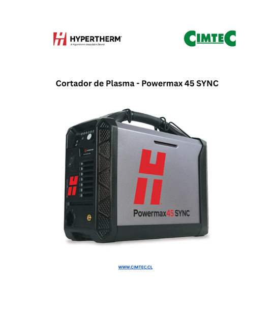 Cortador de Plasma HYPERTHERM Powermax45 SYNC
