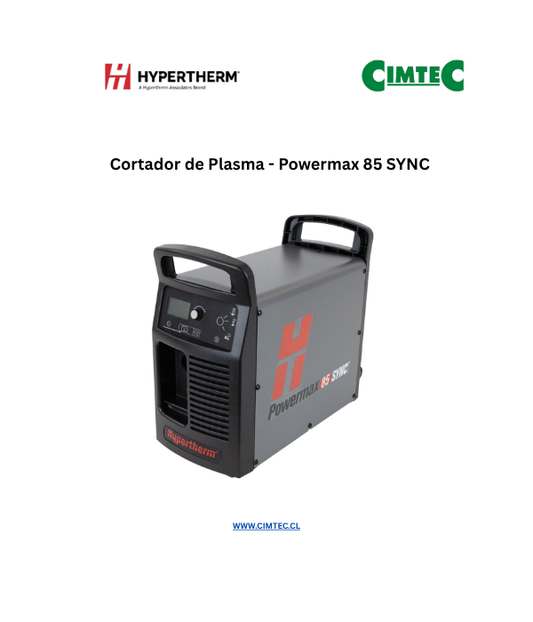 Cortador de Plasma Powermax85 SYNC