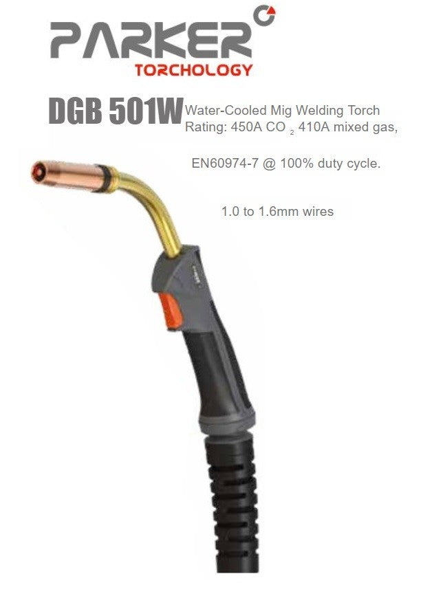 Antorcha MIG Parker Duragrip DGB-501W