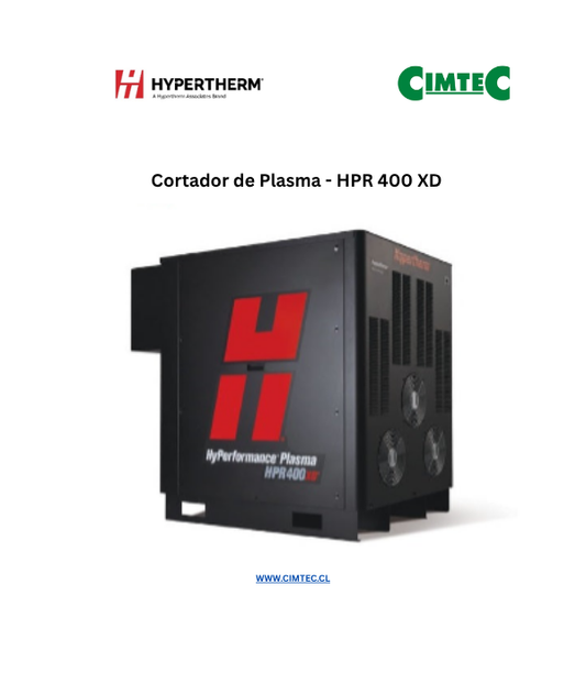 Cortador de Plasma HYPERTHERM HPR 400XD